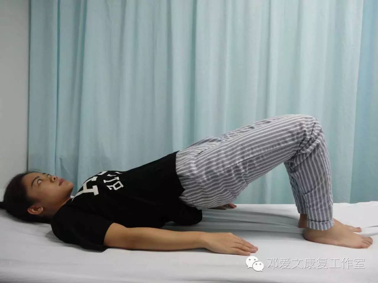 4.腹肌等长收缩